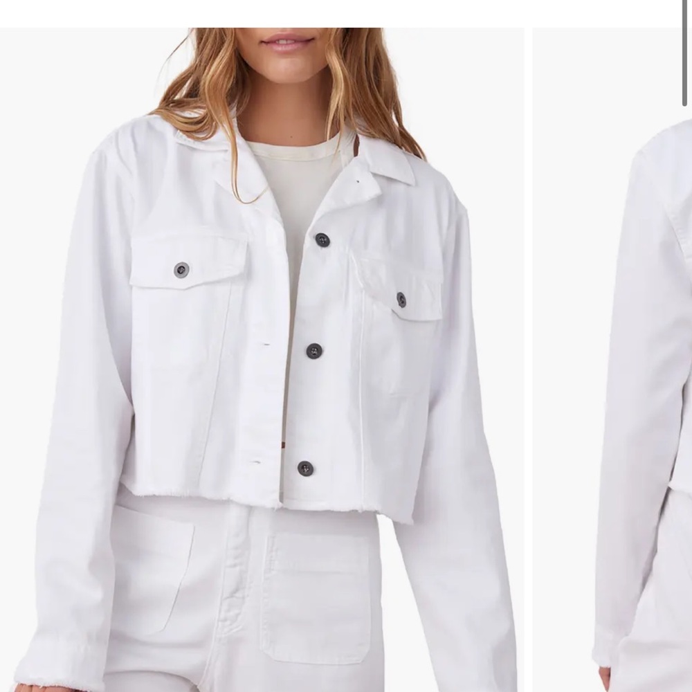 Bella dahl Billie cropped Jean jacket